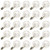 G40 Replacement Light Bulbs 5 Watt String Light Clear Globe Bulbs, Fits E12/C7 Sockets, for Indoor Outdoor Decor, 25 Pack