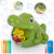 ThinkMax Bubble Machine, Crocodile Bubble Blower, Automatic Bubble Maker 500 plus Bubbles Per Minute, Bubble Toys for Kids Toddlers with Bubble Solution  and  Screwdriver Tool