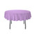 LinenTablecloth 70-Inch Round Polyester Tablecloth Lavender