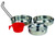 Texsport 5 pc Stainless Steel Camping Cookware Outdoor Mess Kit