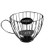 K Cup Holder Large Capacity Espresso Coffee Pod Holder and Organizer Mug Coffee Mug Storage Basket for Counter Coffee Table Bar Coffee Pod Capsule Storage