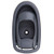 LUJUNTEC Interior Door Handle Passenger Side Replacement for 2001-2004 for Kia Spectra Gray
