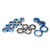 Winter Evening - Replacement for Axial SCX10.2 SCX10 II Ar44 Axle Front or Rear Bearings Kit -16 pcs-