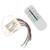 Wireless Light Wall Switch Remote Control 4 Ways ON/Off 220V Receiver Transmitter YAM-804 for Indoor Outdoor