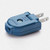 Jammas US American 2 Pin AC Electrical Power Male Plug Female Socket Outlet Adaptor Adapter W/Wire Rewireable Extension Cord Connector - -Standard: Female-