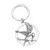 SEIRAA The Hunger Games Movie Jewelry Arrow Jewelry Bird with Arrow Circular Keychain for Movie Fans -Hunger Games Keychain-