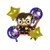 5PCS Harry Potter balloon is suitable for Harry Potter theme party Harry Potter birthday party Balloon decoration supplies