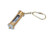 Hampton Nautical Solid Brass Hour Glass Key Chain, 6"