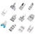 11 PCS Sewing Machine Presser Foot Set for Singer, Brother, Babylock, Euro-Pro, Janome, Kenmore, Most Low Shank Snap-On Sewing Machines