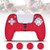 PS5 Controller Cover, Silicone PS5 Controller Grips with 4Pcs Joystick Grip Caps, Dustproof Durable PS5 Controller Protector Case for Sony Playstation 5 Controller Grips Skin with 4 Thumb Grips