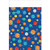 Planets and Stars Design Birthday Plastic Table Cover-1pc