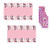 Minnie Mouse Birthday Party Supplies Decoration Bundle includes Table Covers - 2 Count