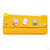 MBVBN Aesthetic Pencil Case Kawaii Pencil Case with 3pcs Pins Kawaii Stationary Kawaii School Supplies -Orange-