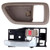 LUJUNTEC Interior Door Handles Passenger Side Replacement for 2000-2004 for Toyota Avalon Beige-2pcs-