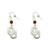 Oklahoma Sooners Wire Logo Earrings