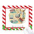 Singapore Theme Park Cable Car Mouse Pad Candy Cane Rubber Pad Christmas Mat