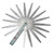 MIRUNA - 0.02 To 1mm 17 Thickness Gap Metric Filler Feeler Gauge Measure Tool For Feeler Gauge Valve Shim Use