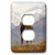 3dRose LLC lsp_87701_6 Moose Bull Wildlife, Denali National Park, Alaska Us02 Ska3065 Steve Kazlowski 2 Plug Outlet Cover