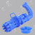 DUYOYU Gatling Bubble Machine Cool Automatic Gatling Bubble Maker Gun,Novelty Electric Bubble Blower Gatling Gun Outdoor Toys for Kids