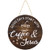 Coffee Sign Good Days Start with Coffee Hanging Plaque Coffee Decor Rustic Wooden Coffee Sign Farmhouse Decorative Coffee Sign Plaque for Kitchen Bar Decor Coffee Lover -Brown-