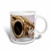 3dRose 210591_3 Print Of Close Up Of Saxophone On Sheet Music Mug 11 oz Black/White