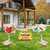 WEMOSI Happy Birthday Yard Sign - 5PCS Honk Its My Birthday Yard Signs with Stakes Outdoor Waterproof Lawn Yard Signs for Colorful Birthday Party Decorations