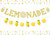 Lemonade Banner Lemonade Stand Sign Party Decoration Lemon Glitter Banner Garland for Summer Lemon Birthday Baby Shower Bridal Shower Party Supplies