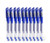 Premium Gel Ink Ball Point Pen, [0.5mm- Fine Point Color Pens, Smooth Writing Gel Pen for Office School Stationery Supply -Blue 20PCS-