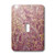 3dRose LLC lsp_23124_1 Purple Paisley, Single Toggle Switch