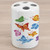 Ambesonne Butterfly Ceramic Toothbrush Holder, Colorful Butterfly Pattern Ornamentation Winged Animal Love Graphic Print, Decorative Versatile Countertop for Bathroom, 4.5" X 2.7", Multicolor