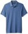 Nautica Men's Slim Fit Short Sleeve Solid Soft Cotton Polo Shirt, Blue Indigo Heather, Medium