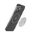 TechMatte MagGrip Compatible with iPhone 12 Mag-Safe Base -Detachable-, Intended for P-Socket/Phone Ring Holder, Wireless Charging Compatible-Silver-Base Only-
