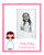 Pink Glitter Trimmed First Communion Keepsake 4x6 Picture Frame