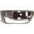 Door Handle For 2002-2006 Toyota Camry Front or Rear Left Inner Gray
