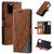 QiongNi Case for Xiaomi Redmi Note 10 4G Leather Case,Case for Xiaomi Redmi Note 10s Case Cover,Case for Xiaomi Redmi Note 10 4G M2101K7AG M2101K7I / Redmi Note 10s Case Flip Pu Leather Cover Brown