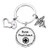 BLEOUK NP Nurse Practitioner Gift Nurse Practitioner Jewelry Nurse Keychain -NP key-