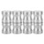 Door Handle 4Set 304 Stainless Steel Shower Glass Door Handle Pull Knobs Hardware Bathroom Accessory