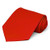 TieMart Solid Color Necktie -Fire Engine Red-