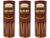 Dolcetto Premium Cream Filled Rolled Wafers Gourmet Hazelnut Cookies - Pack of 3 (3 Ounces)