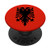 Albanian flag phone holder PopSockets PopGrip: Swappable Grip for Phones  and  Tablets