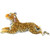 JESONN Realistic Soft Stuffed Animals Grovel Spotted Leopard Toys Plush for Baby Pillow and Kids' Gifts,23.6" or 60CM,1PC
