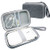 Hard Carrying Case for NiiMbot Label Maker Machine D11 2020 Portable Bluetooth Label Printer, Label Maker Case for Phomemo D30 Label Printer-Case Only- -Grey-