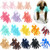 30PCS Baby Girls Hair Ties with Bows 2.7Inch Grosgrain Ribbon Curly Korker Hair Bows Elastic Hair Bands Ponytail Holders for Toddlers Kids Children 15 Pairs