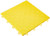Big Floors G900YELL GarageTrac Diamond Durable Interlocking Modular Garage Flooring Tile, Single, Yellow