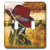 3dRose lsp_173006_2 Western Green Cowboy Boot with a Red Cowboy Hat for Christmas Light Switch Cover