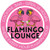 Venicor Flamingo Lounge Sign - 8x12 Inches - Aluminum - Pink Flamingo Gifts for Women - Flamingo Decor Bar Wall Art Merch - Outdoor Flamingos Yard Decorations Lawn Bathroom Stickers Merch Stuff