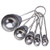 Emivery 5Pcs Stainless Steel Measuring Cup Measuring Spoons Scoop Set for Baking Cooking Teaspoons Tools