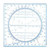 xinyijiayi Geometric Drawing Template Measuring Ruler, Kaleidoscope Geometric Function Multifunctional Fast Drawing Measuring Ruler Blue