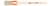 Jack Richeson Long Handle Domed Sash Brush 3, 1"/21mm
