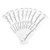 Disposable Eyebrow Ruler Stencils, Transparent Mapping Stickers for Microblading, Henna, Brow Extensions for Makeup Eyebrow Measure Tool